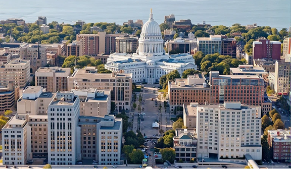 Downtown Madison, Wisconsin
